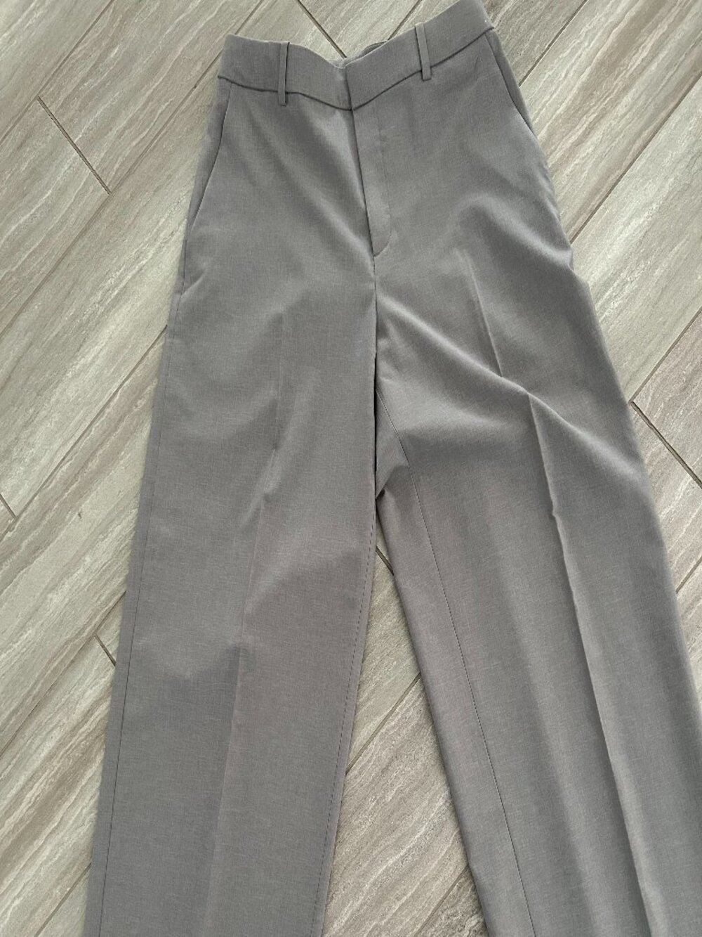 Uniqlo Grey Lightweight Trousers Small